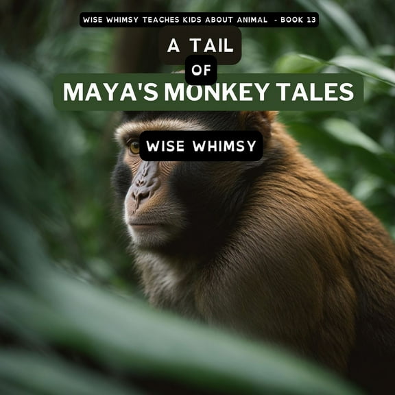 Wise Whimsy Teaches Kids about Animals A Tail of Maya's Monkey Tales, Book 13, (Paperback)
