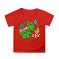 thumbnail image 1 of Rhuody T-Shirts de Pâques pour Fille T-Shirts à Col Rond T-Shirt à Manches Courtes Hauts Graphiques Lapin de Dessin Animé Tenue Adorable 12-13 Ans Rouge, 1 of 1