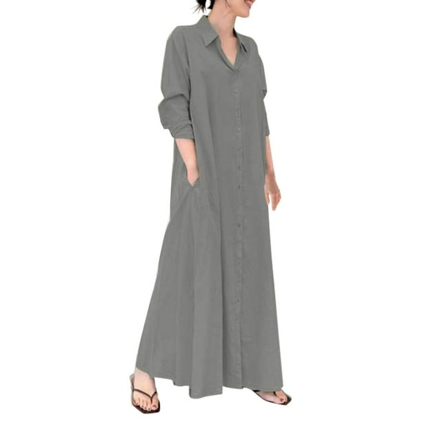 chinese dress ladies Textured Satin Shirt Dress Xs / Petrol