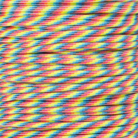 Paracord Planet 10', 25', 50', 100' Hanks & 250', 1000' Spools of Parachute 550 Cord Type III 7 Strand Paracord in Over 45 Warm Color Dominant Color Patterns