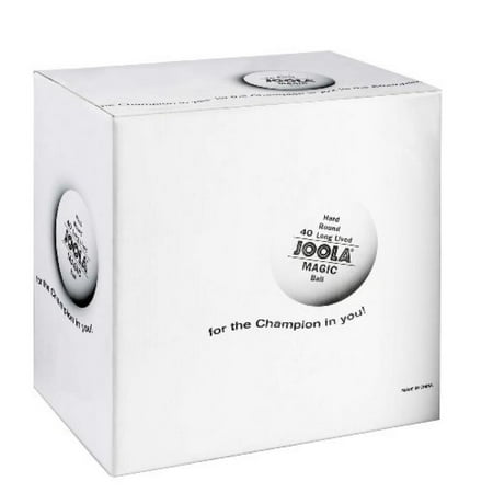 Joola Magic Table Tennis Balls, Orange - Set of 144