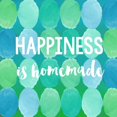 thumbnail image 3 of Dos Santos, Bella 15x15 Black Modern Framed Museum Art Print Titled - Happiness IS Homemade, 3 of 5