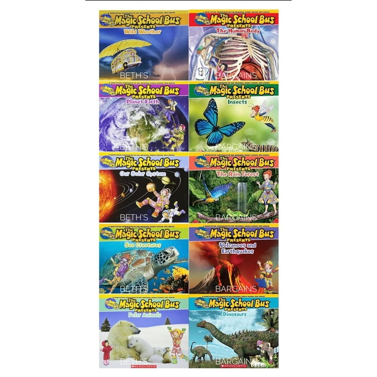 The Magic School Bus Presents 10 Book Box Set - Walmart.com