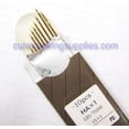 thumbnail image 2 of 100 Organ 15X1 HAX1 Titanium Flat Shank Home Sewing Machine Needles -Size 16 (Metric Size 100), 2 of 2