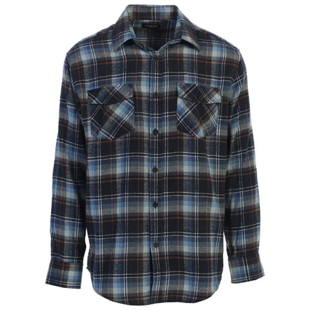 Gioberti - Gioberti Men's Flannel Shirt - Walmart.com