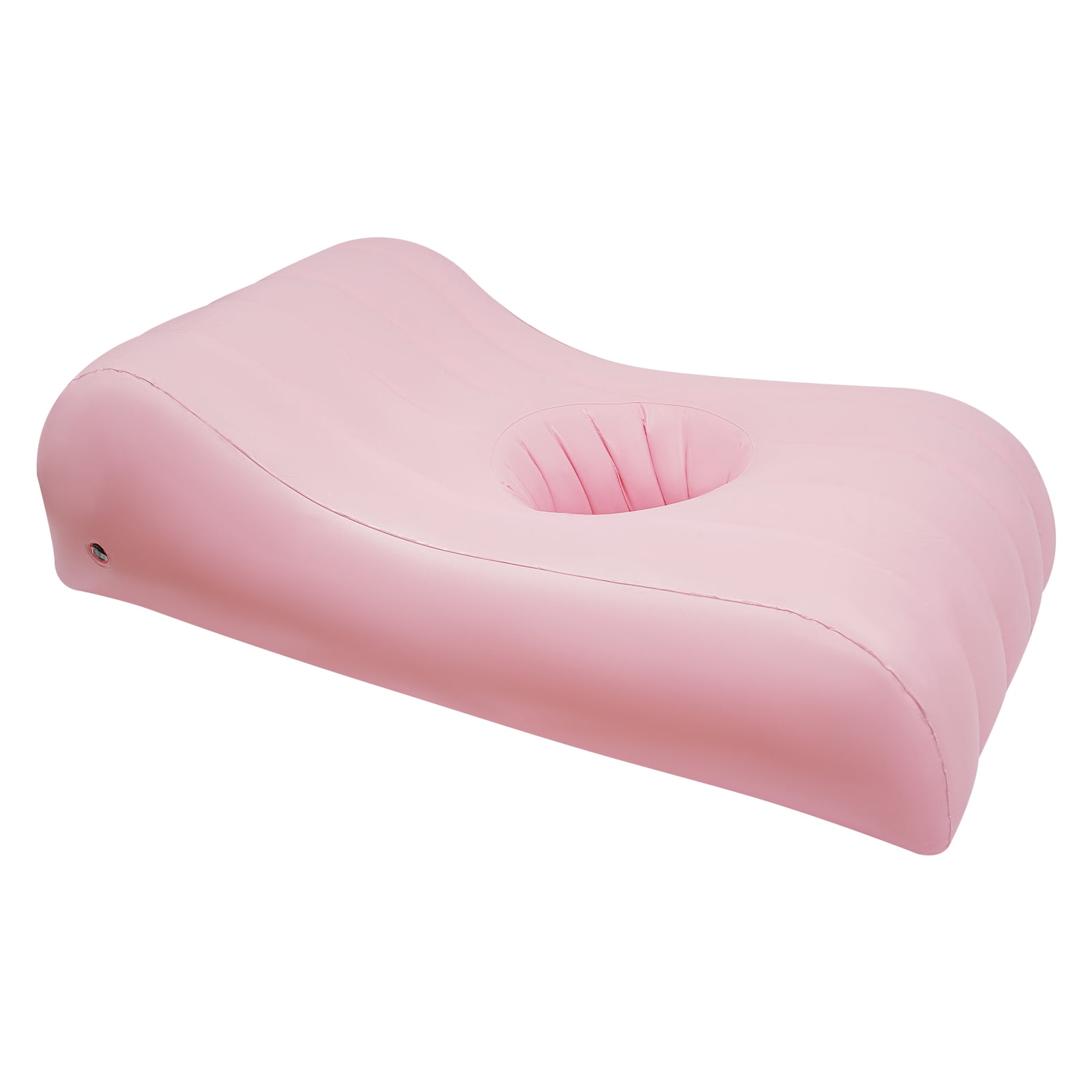ToppiJoy BBL Bed After Surgery for Sleeping, Blow Up Couch, Inflatable Couch with Electric Pump, Post Surgery Recovery & Travel, Portable Foldable Air Couch for Adults(Pink)
