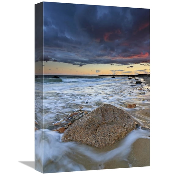 Global Gallery's 'Squibnocket Sunset II' By Katherine Gendreau Stretched Canvas Wall Art