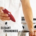 thumbnail image 3 of Bean Envy Milk Frother for Coffee - Handheld, Foamer & Frother with Stand, Red, 3 of 6