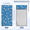 thumbnail image 5 of ZUXONGSY Car Seat Cover Towel Football Blue Print Bucket Seat Protector for Cars Wear-Resistan Sprints Towel Vehicle Seat Covers with Storage Bag, 5 of 8
