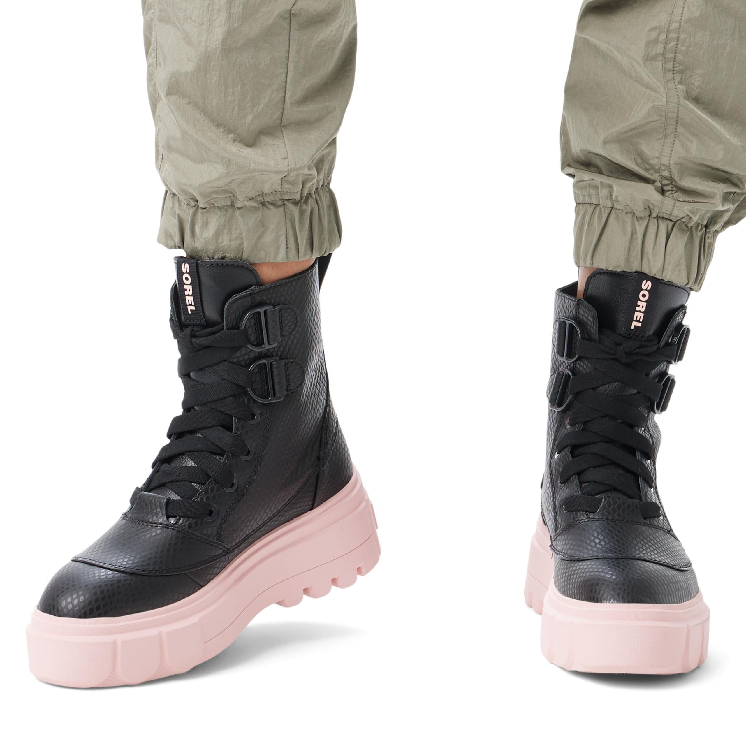 Sorel Women's Caribou X Boot Lace Waterproof Boots - Black