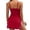 Red, variant on Modern Strappy Sleepwear Lingerie Nightgown for Women Comfortable Sleepshirt