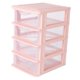 thumbnail image 5 of IDEANATEGRATE Organizador De Maquillaje Con Cajones Color Rosa Para Escritorio Y Almacenamiento Doméstico, 5 of 8