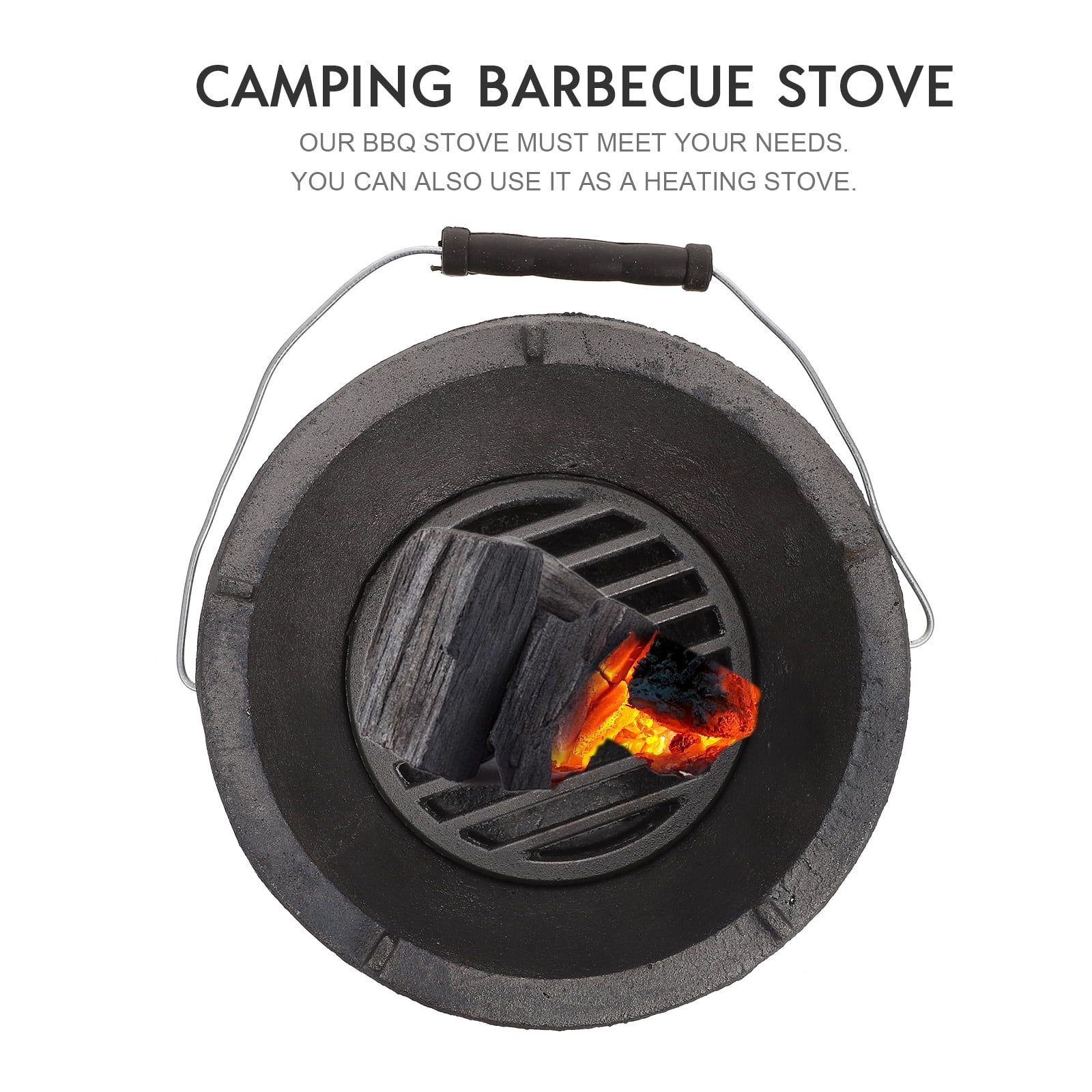 Axio Cast Iron Barbecue Stove Outdoor BBQ Charcoal Stove Camping Barbecue Tool