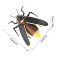 thumbnail image 2 of RC Spider&Bee Electric Remote Control Simulated Insect Cockroach Car Scary Prank Toys For Party Props Kids Gift, 2 of 13