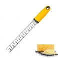thumbnail image 4 of 1pc Citrus Lemon Zester Cheese Grater-Parmesan Cheese, Lemon, Ginger, Garlic, Nutmeg, Chocolate, Vegetables, Fruits, Kitchen Tools, 4 of 4