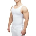 thumbnail image 2 of Men's Shapewear Chest Belly Waist Boobs Compression Slimming Vest Body Shaper Workout GYM Under base Layer Cool Dry Sport Tank Top Undershirts, 2 of 10