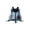 D, variant on Adult Breathable Life Jacket, Easy-to-Carry Sports and Entertainment Buoyancy Vest, Lightweight Safety Gear for Swimming and Boats, B