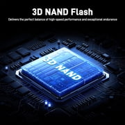 KingSpec VP14000 1TB PCIe 5.0x4 M.2 NVMe 2280 Gen5 SSD 3D NAND Internal Solid State Drive, Seq. Read Speeds Up to 14000/8000 MB/s, Best for AI Computing, Gaming, and Heavy Duty Workstations