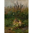 thumbnail image 3 of Olga Wisinger-Florian 19x24 Black Modern Framed Museum Art Print Titled - Summer Flowers of the Field, 3 of 5