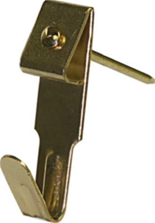 Hillman 53870 25 lbs AnchorWire Brass-Plated Gold Professional Picture Hanger, Pack of 4 - Case of of 10