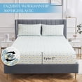 thumbnail image 2 of King Size Bed Sheets Set PC Soft Cooling Thread Count Microfiber Printed Sheet Deep Pocket Breathes Better Machine Washable Tropical Palm Tree Fronds Patterned Double, 2 of 8