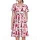 thumbnail image 1 of Disketp Garden Gnomes para Vestido de Manga Corta para Mujeres, Vestidos de Verano para Mujeres, Casual y Holgado para la Playa, 1 of 6