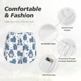 thumbnail image 6 of Lsque Cute Hippos Printed Women's Running Shorts with Liner Pockets,Elastic Quick Dry Workout Athletic Gym Yoga Shorts,Womens High Waist Shorts-Large, 6 of 9