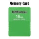 thumbnail image 4 of V1.966 Tarjeta de memoria gratuita McBoot de 16 MB para tarjeta de consola de juegos Sony PS2 (verde) Ehuebsd Para estrenar, 4 of 8