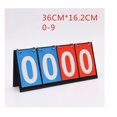thumbnail image 2 of Tableaux de Score de Sport Volleyball Basketball Tennis Table Tennis 1 Rouge Bleu (4-Numériques), 2 of 5