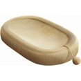 thumbnail image 1 of Natural Sisal Cat Scratcher & Bed Combo: Durable Twisted Rope, Space-Saving Design, Shed-Free & Scratch-Resistant, Semi-Enclosed Nest for Rest & Play, Anti-Slip Base, Safe & Eco-Friendly - 61x40x9CM, 1 of 5