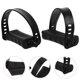 thumbnail image 3 of 1 par de pedales ajustables para bicicleta estática con correas antideslizantes para ciclismo en gimnasio. Pedales de repuesto para bicicletas estáticas y equipos de ciclismo indoor., 3 of 7