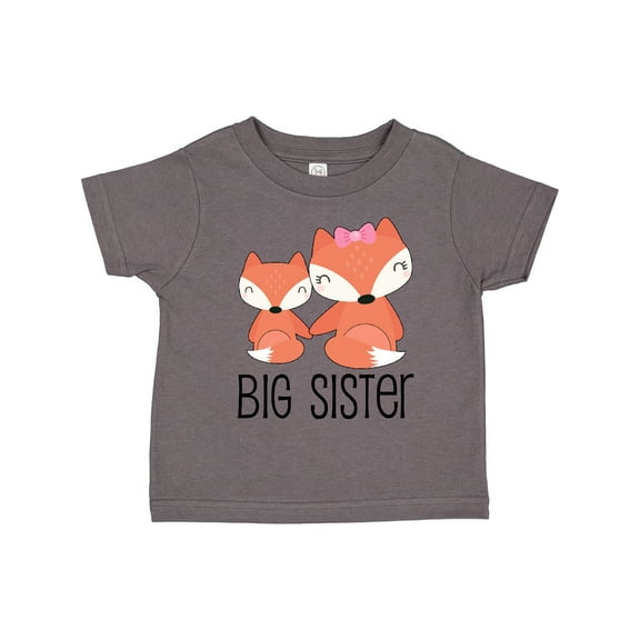 Inktastic Fox | Big Sister Girls Toddler T-Shirt