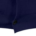thumbnail image 5 of Handshe Men's Stylish Solid - Color Pocket Button Knit Cardigan Sweater Jacket, 5 of 7