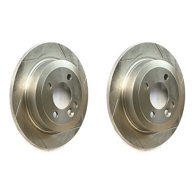 Set 2 Discos Ranurados Cooper Clubman 2007 A 2015 Mini L4 1.6L Tra DYNAMIK .