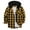 Yellow, variant on BLVB Kids Little Boys Girls Long Sleeve Button down Hooded Plaid Shirt Fall Fashion Jacket Outwear Clothes
