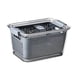thumbnail image 2 of 2x Recipientes de almacenamiento de alimentos, herméticos con orificios de ventición Refrigerador Verduras Cajas de Organizador perfecl Cajas de almacenamiento de nevera, 2 of 8