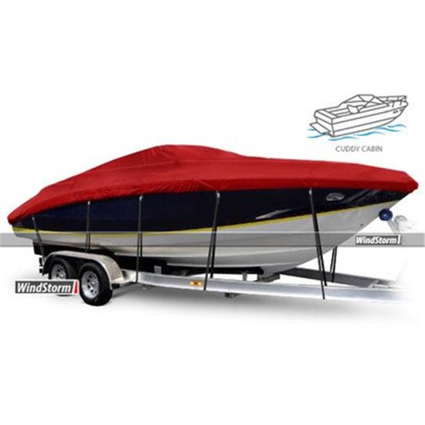 WindStorm WSVCDY22102B Cover for Walk Around Cuddy Cabin Boat with