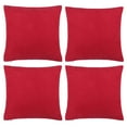 thumbnail image 1 of Unique Bargains 4-Piece Polyester Corn Stripe Throw Pillow Cover for Sofa, 1 of 10