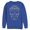 Royal Blue, variant on Men's Lost Gods Halloween Sugar Skull Sweatshirt Navy Blue Small