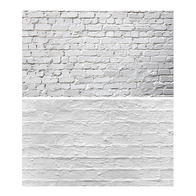 Fondo Fotográfico Doble Cara de 53cm x 83cm con Textura de Madera y Pared de Ladrillo, Ideal para Fotografía de Productos, Alimentos y Vida Cotidiana, Resistente al Agua y Fácil de Limpiar.