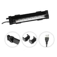 thumbnail image 5 of Aquarium Oxygen Waterfall Led Light Submersible Bubble Decor Lamp for Coral Plant Tanks Fish ,Light is Soft, 5 of 6