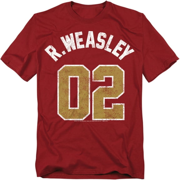 Harry Potter T-Shirt Weasley Jersey Unisex Graphic Tee For Men & Women