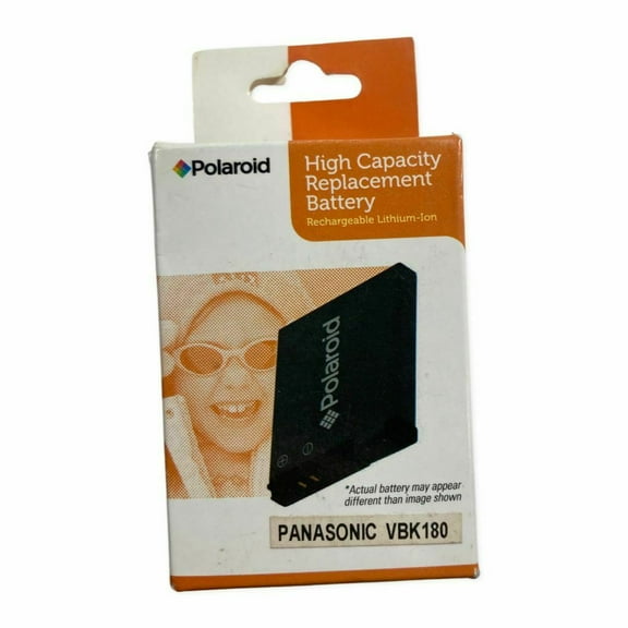 Polaroid Rechargeable Lithium-Ion Replacement Battery for Panasonic VBK180