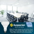 thumbnail image 3 of Sunperian BR30 LED Flood Bulb, 8.5W 6500K Ultra Daylight, 800 Lumens, Dimmable, Enclosed Fixture Rated, UL Listed 6-Pack, 3 of 7