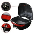 thumbnail image 3 of AHR 33L Universal Motorcycle Tour Tail Box Scooter Trunk Storage w/ Lock Case, 3 of 7