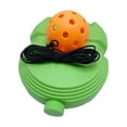 thumbnail image 1 of Pelota de tenis de entrenamiento individual con cuerda elástica y asa. Reboteador de tenis. verde, 1 of 9