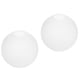 thumbnail image 1 of Pantalla de vidrio Lamp Globe, paquete de 2 unidades, pantalla blanca Frost Glassshade Wyneyet, 1 of 7