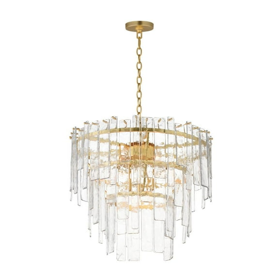 21835AGGL Maxim Lighting Warren - 9 Light Pendant-21.5 Inch Tall and 24 Inch Wide