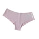 thumbnail image 1 of Qarigey Bragas con letras impresas para mujer, ropa interior amigable con la piel, calzoncillos de seda, cintura baja, ropa interior íntima Ropa interior Púrpura METRO, 1 of 6