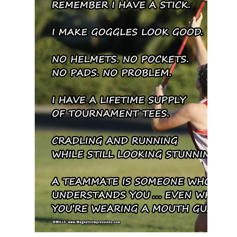 Lacrosse Sticks Pink Sports Girl Power Poster for Sale by sharedipmemes